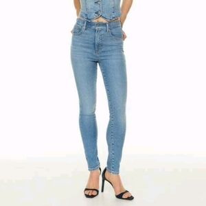Denim Forum Lola High High-Rise Skinny Jeans